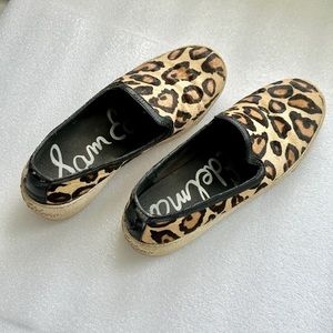 Sam Edelman W6.5 Cheetah Loafers
